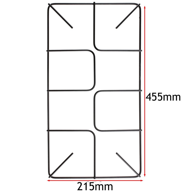SPARES2GO Flat Gas Hob Pan Support Grid for Baumatic Oven
