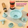 7-in-1 Funnel Set,Versatile Wide Mouth Narrow Mouth Kitchen Funnel, Food