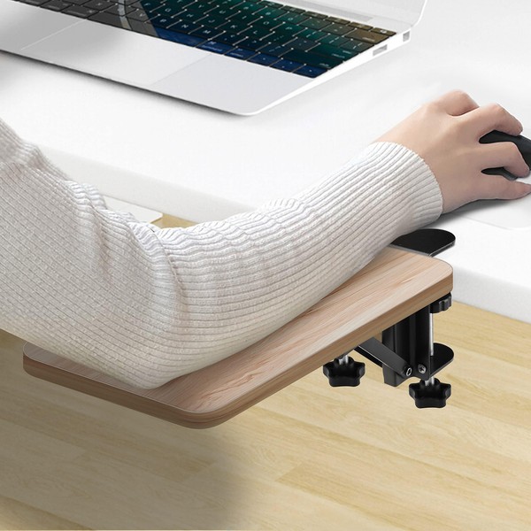 Desk Extender Stable Upgrade 2 Clamps: 25*17.5 Folding Desk Extension