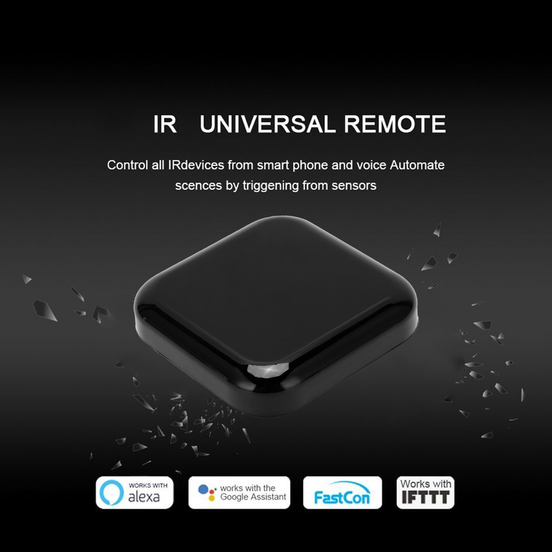 WiFi IR Remote Universal Controller 360° Smart Home Voice Control