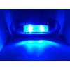 MARINE BOAT LED BLUE OBLONG STAINLESS STEEL COURTESY LIGHT AWESOME
