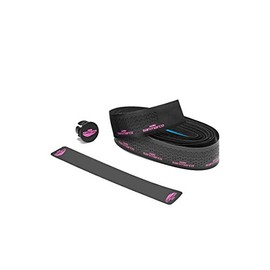 Selle San Marco Unisex - Adult Presa Corsa Team Handlebar Tape, Black/Hot Pink, One Size