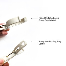 24 Pack Beach Towel Clips for Beach Chairs, Plastic Clothes Pins for Cruise Ships, Swimming Pools, Towel Holder Clips Beach Accessories for Vacation Outdoor Use，White