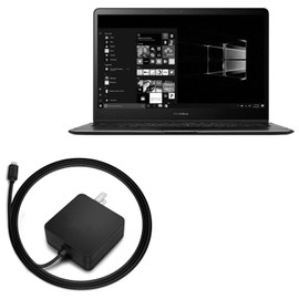 BoxWave Charger Compatible with ASUS ZenBook Flip S UX370 - Wall Charger Direct (5W), PD 65W Wall Plug Adapter Laptop Smartphone Tablet for ASUS ZenBook Flip S UX370