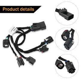 Fuel Injection Ignition Harness Compatible with GM Left Hand Fuel Rail 5.3L 6.2L V8 28329581 28388775