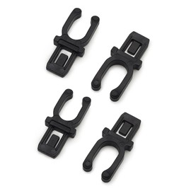 LXROAR01 4PCS Coin Box Latch Clips Compatible with Subaru Crosstrek Forester Impreza Legacy Outback WRX 2010-2018, Instrument Panel Clips for 66173AJ000