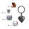Cremation Jewellery Urn Keyring for Pet Human Ashes Dog Cat