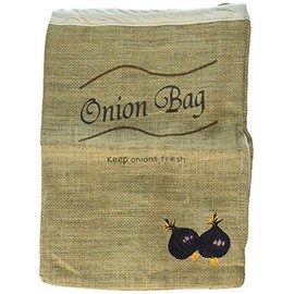 GSD 80 012 Onion Bag Non Woven of Linen/Fleece, Brown