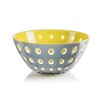 Guzzini LE MURRINE Bowls, SAN, Grey/Yellow