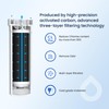 GLACIER FRESH Water Filter Compatible with XWFE (Built-in CHIP), Replacement