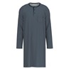 CALIDA Relax Streamline Men's 100% Cotton Button Down Nightdress, Dark
