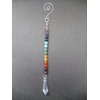 Chakra Gemstone Sun Catcher Crystal Rainbow Hanging Decoration Home Gift