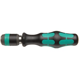 Wera - 5051272001 Kraftform 813 R Hexagon Bitholding Screwdriver, Rapidator Quick-Release Chuck, 1/4" Head, 90mm Blade Length