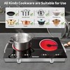 Karinear Portable Electric Stove 110V, 1800W Electric Hot Plate with