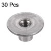 uxcell M4x15x1.1mm Tee Nut Carbon Steel T-Nut Mounting Hardware Fitting