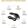 Marg Car DC Adapter for Invion GPS-5V189-IDE GPS-5V106-IUS GPS-5V189-IIT 5"