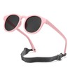 Suertree Baby Polarisierte Sonnenbrille 0-3 Jahre Silikon Sonnenbrille Kinder Flexible