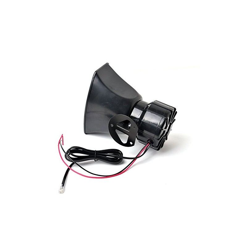 JEM&JULES 100W 12V Car Truck Alarm Police Fire Loud Speaker