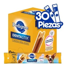 PEDIGREE - Premios para Perros Adultos Dentastix, Razas Pequeas, Cuidado Oral, Pack de 30, 15 gr. cu.