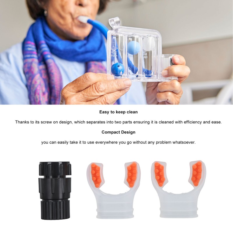 Respiratory Trainer Compact Improve Breathing Capacity Regulating Valve Respiratory Muscle