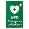 Seco AED Emergency Defibrillator Sign, 200mm x 300mm - 1mm