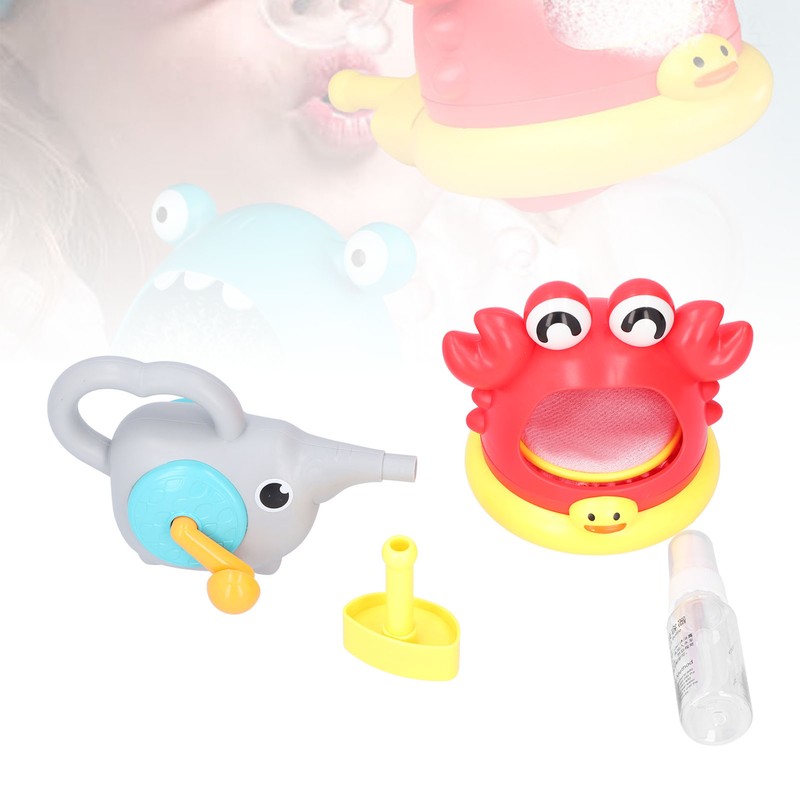 Crab Bath Toy Bubble Bath Maker Children Baby Kids Bathtub