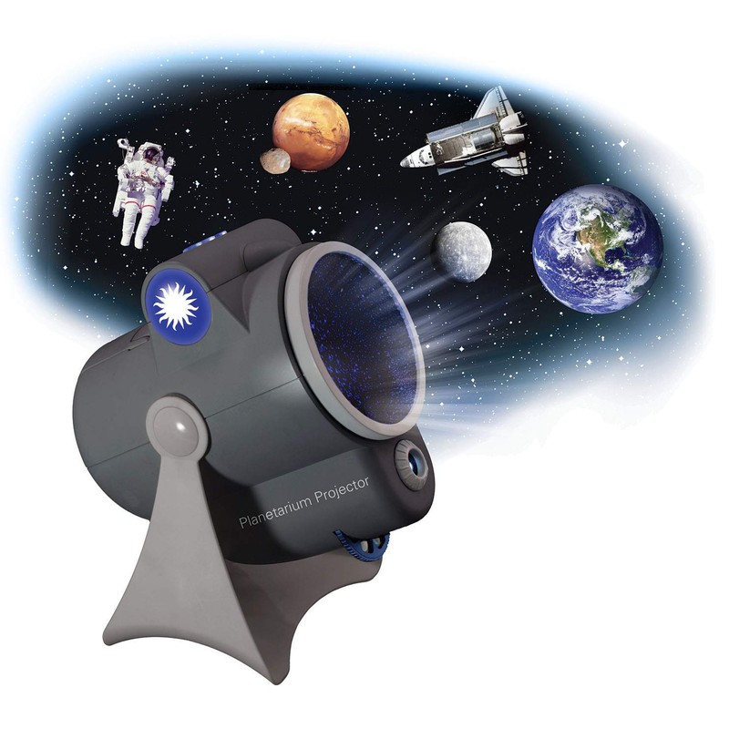 Smithsonian Optics Room Planetarium and Dual Projector Science Kit, Black/Blue,