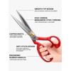 Sewing Scissors Fabric Shears Professional: 9 inch Heavy Duty Cutting