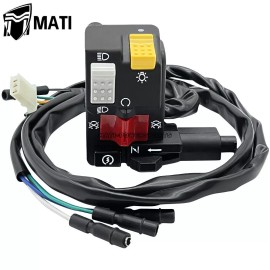 M MATI For Honda FourTrax 300 TRX300FW Left Handlebar Start Stop Headlight Choke Switch