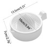 caralin Plastic Double Layer Household Manual Citrus Juicer Orange Lemon