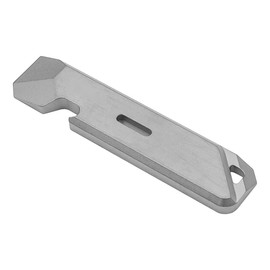 Hsthe Sea Pry Bar Bottle Opener, Titanium Alloy EDC Multifunctional Open Bottle Tool for Outdoor Camping Portable and Durable Camping Tool