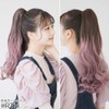 BrightLala f104-RTN Ponytail Wig, Long, Natural Clip, Gradient Ponytail Wig