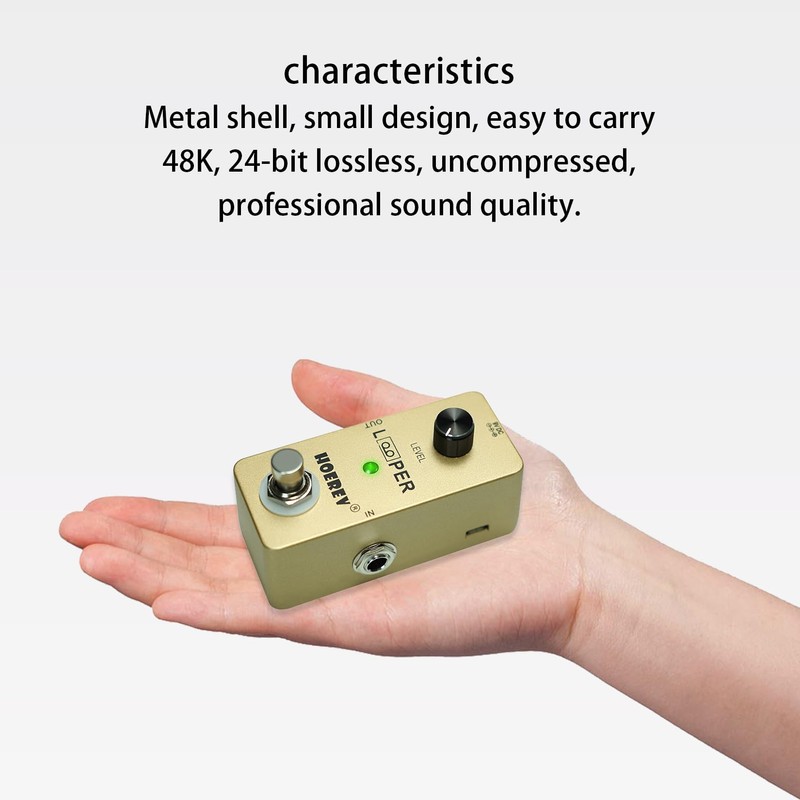 HOEREV Guitar Mini Looper Pedal