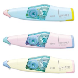 PLUS(プラス) プラス 修正テープ ホワイパー PT 5mm 本体 3色 各1個セット