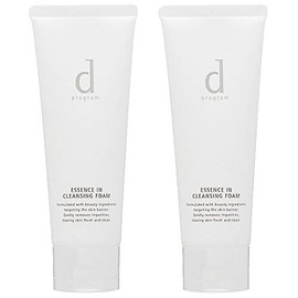 [Set] Shiseido d Program Essence in Cleansing Foam, 4.2 oz (120 g), Set of 2