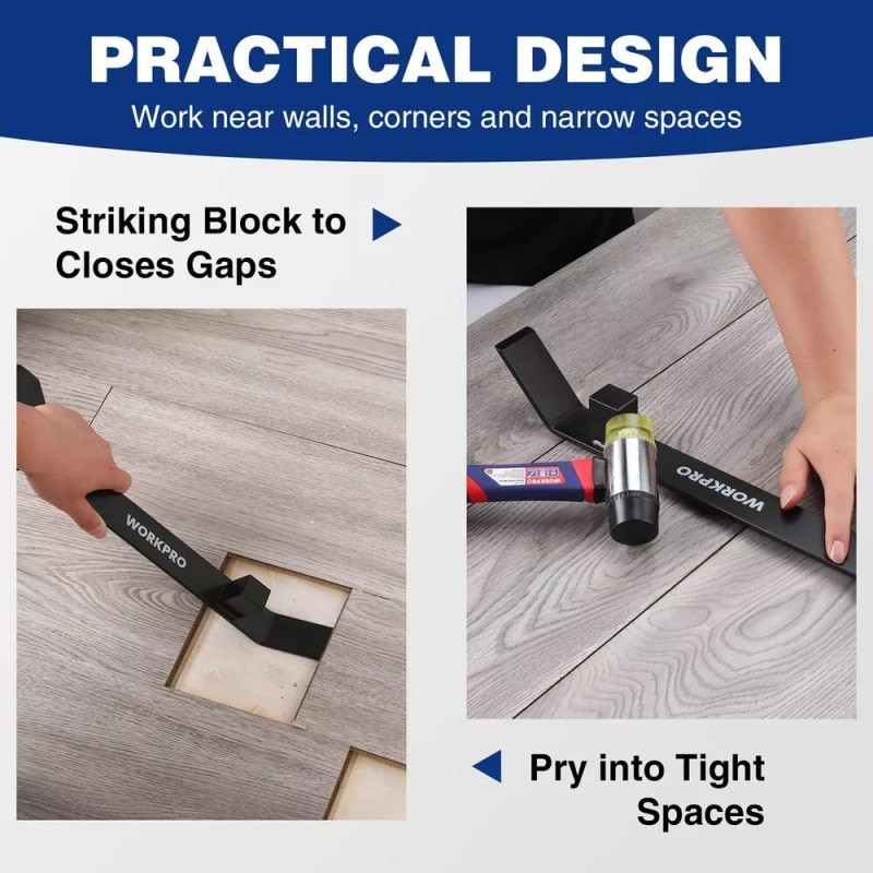 WORKPRO 17-inch Heavy Duty Pull and Pry Bar Professional Pull