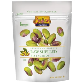 Setton Farms Naturally Raw Shelled Pistachios, No Shell, Non-GMO Project Verified, Certified Gluten Free, Vegan and Kosher, Heart Healthy Snack, 5 Oz. (Also perfect for making Dubai Chocolate)