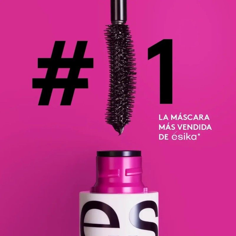 Máscara Mega Full Size Apa - Ésika Color Negro
