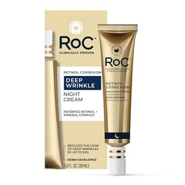 RoC Retinol Correxion Deep Wrinkle Night Cream | Wrinkle Reducing Moisturiser for Face | 30 ml