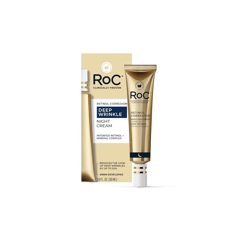 RoC Retinol Correxion Deep Wrinkle Night Cream | Wrinkle Reducing