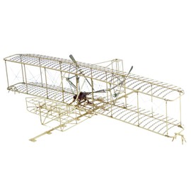 Model Airways MA1020 - Wright Brothers Flyer 1903 – 1:16 Scale Wooden & Metal Model Kit – Historic First Flight Replica – Intermediate Skill Level - for Adults to Build