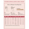 FOCALOOK 925 Silver Wedding Ring Partner Ring for Women Men