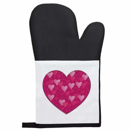 'Love Hearts Heart ' Oven Glove/Mitt (OG00051717)