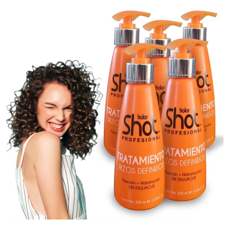 Kit Tratamiento Activador De Rizos Definidos 5 Pzs