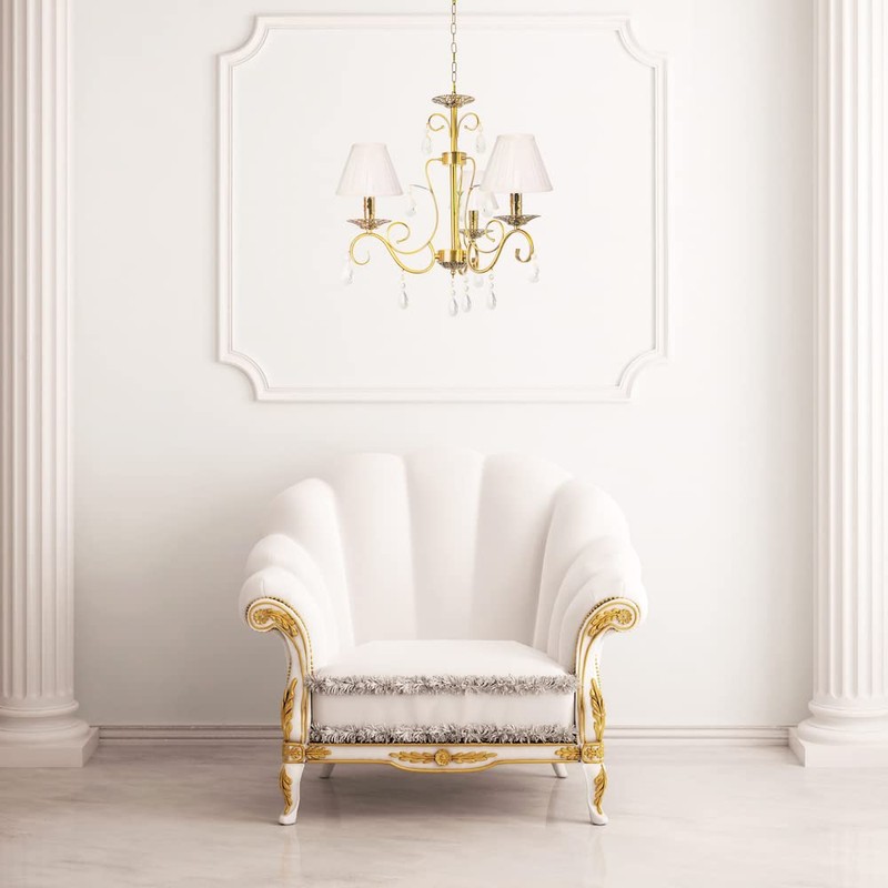Traditional Classic Cream Faux Silk Pleated Inner Lined Lamp Shade