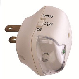 Reliance Controls THP207 Plug-In Power Failure Alarm with LED Flashlight,White