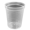 Flexbar 1oz Graduated Plastic Cups, 100 pack