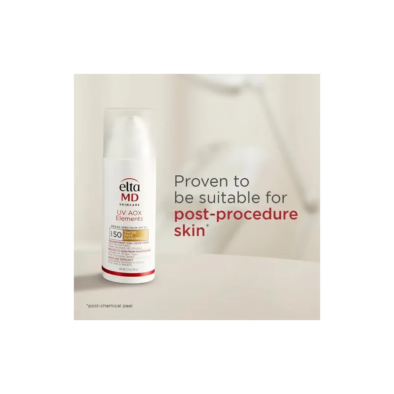 Eltamd Uv Aox Elements Tinted Mineral Face Sunscreen Lotion