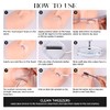 BEYELIAN- Kit de suministros para extensiones de pestañas: este kit