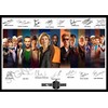 Doctor Who Signed/Autographed Print all Doctors. Dr Who (A4 Print